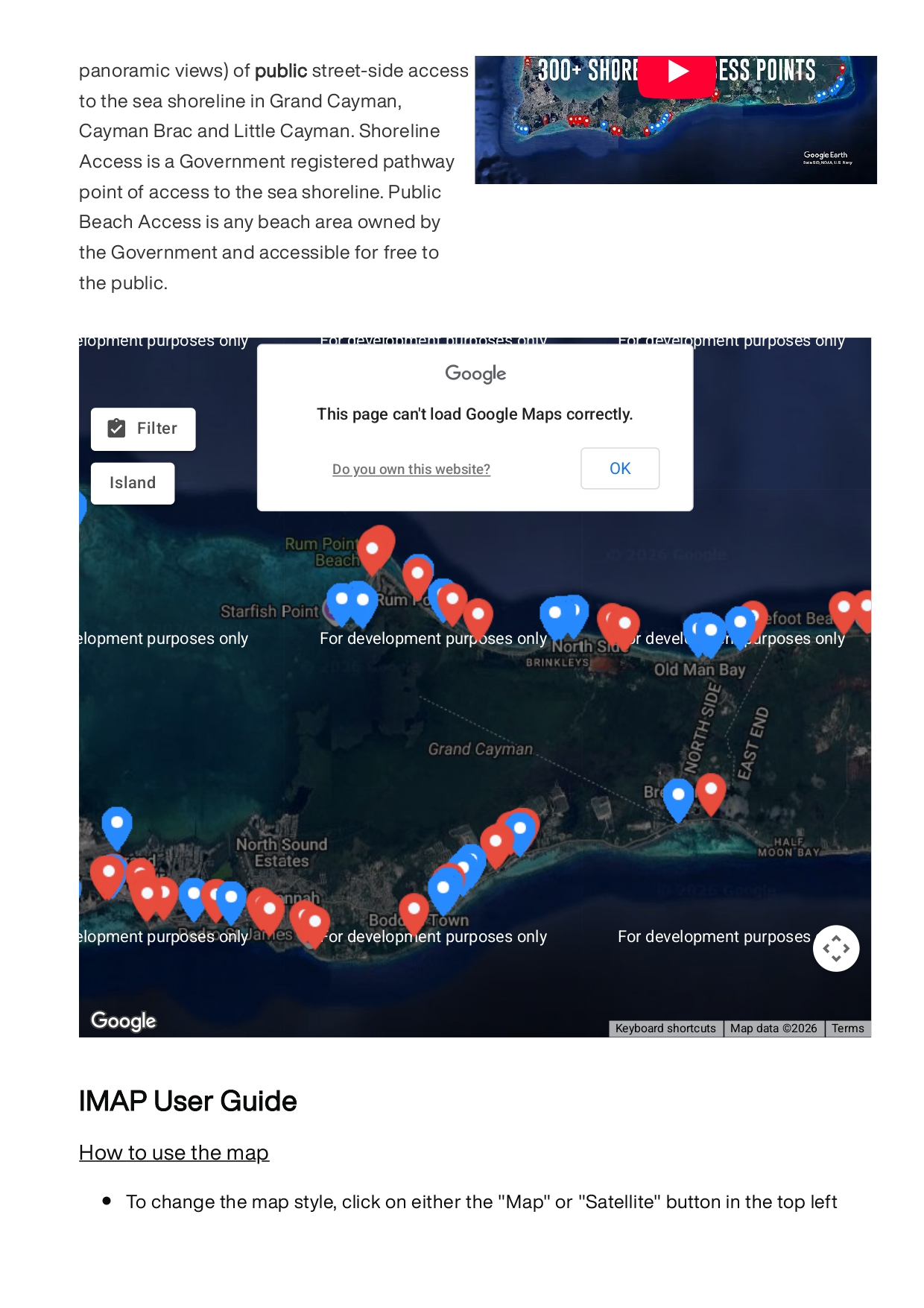 Platform comparison chart